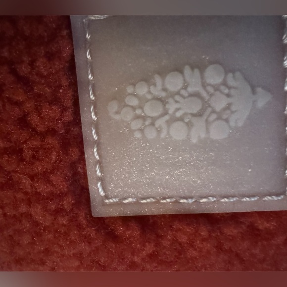 Free People/Cozy Red/Orange Sherpa Crossbody Sling Bag - Picture 8 of 10